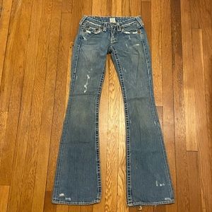 True Religion Bobby vintage low-rise flare jeans